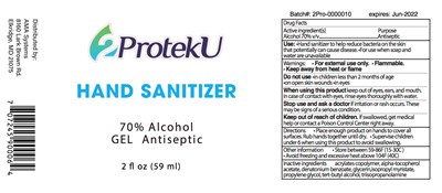 2 Ounce Gel (2proteku Horizontal Label N2)